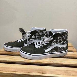 Vans Sk8 Hi Olive 5.5